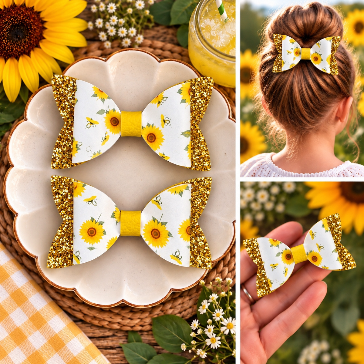 Summer Hair Bows
