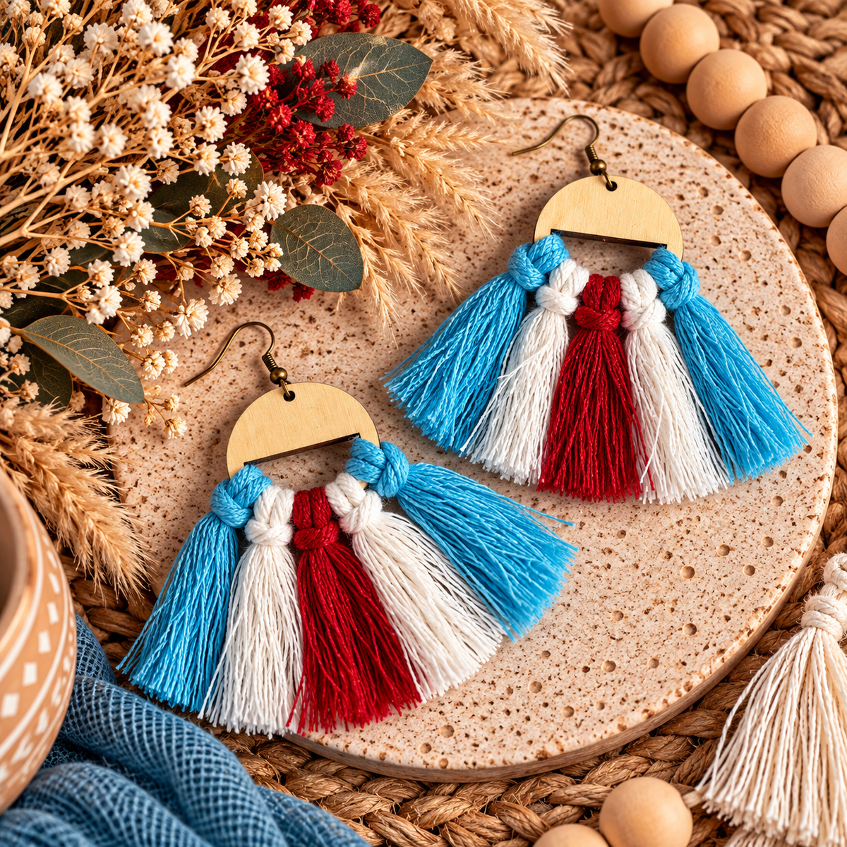 Macramé Earrings