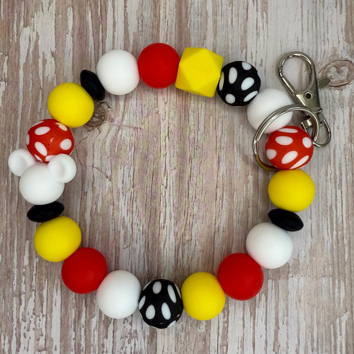 Silicone Bead Wristlets (no tassels)