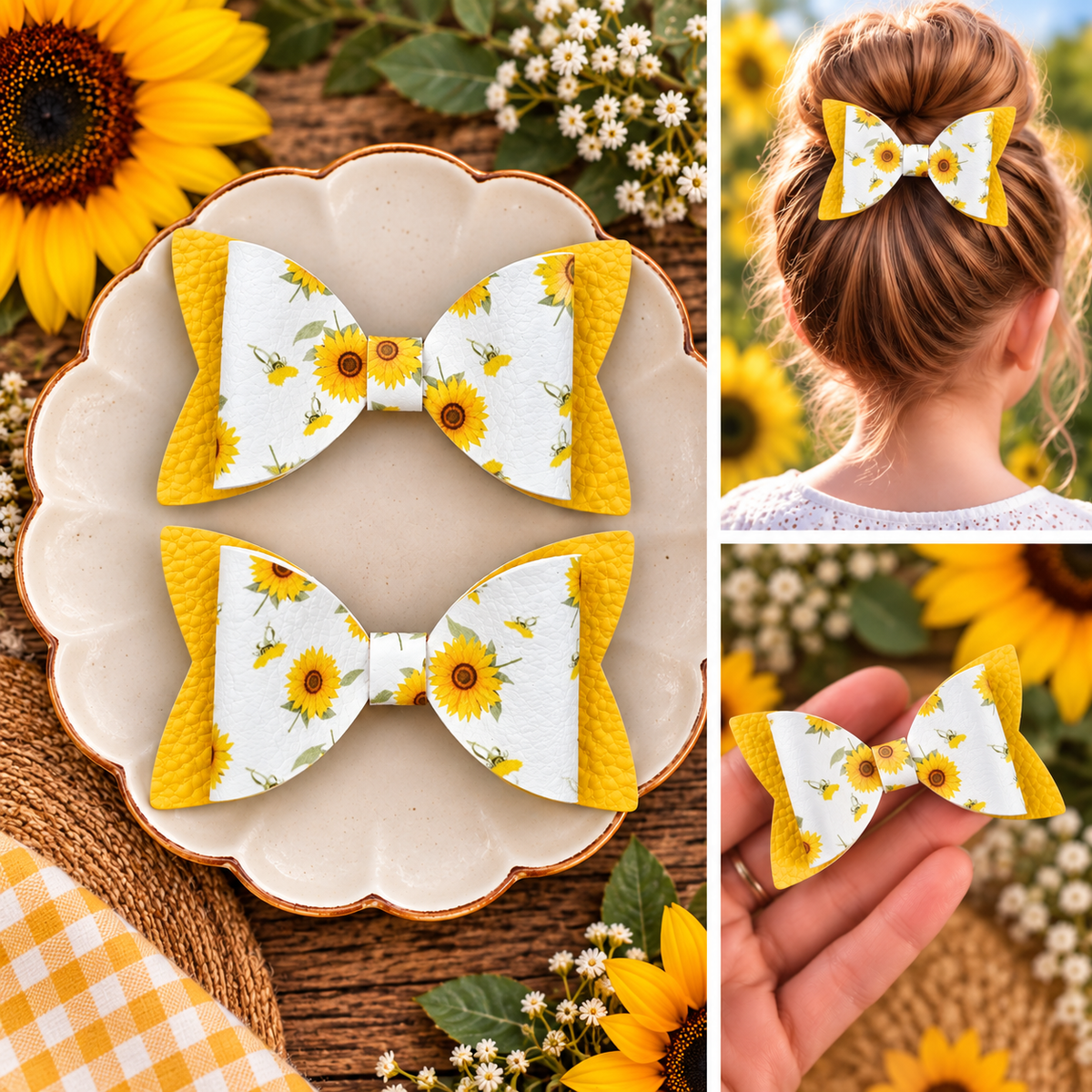 Summer Hair Bows
