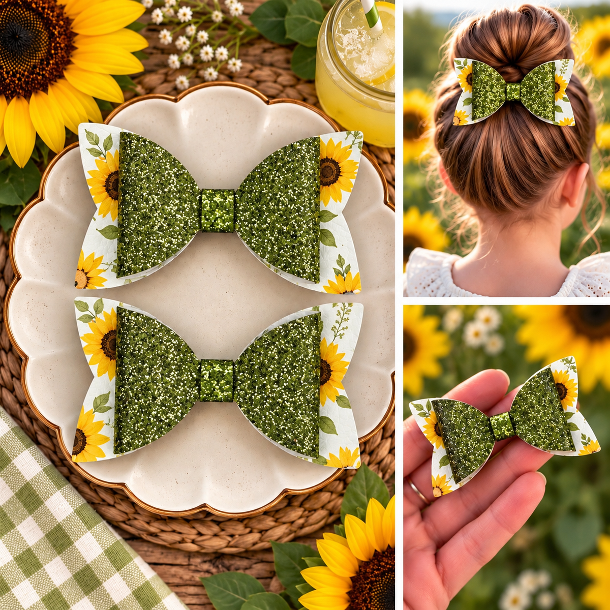 Summer Hair Bows