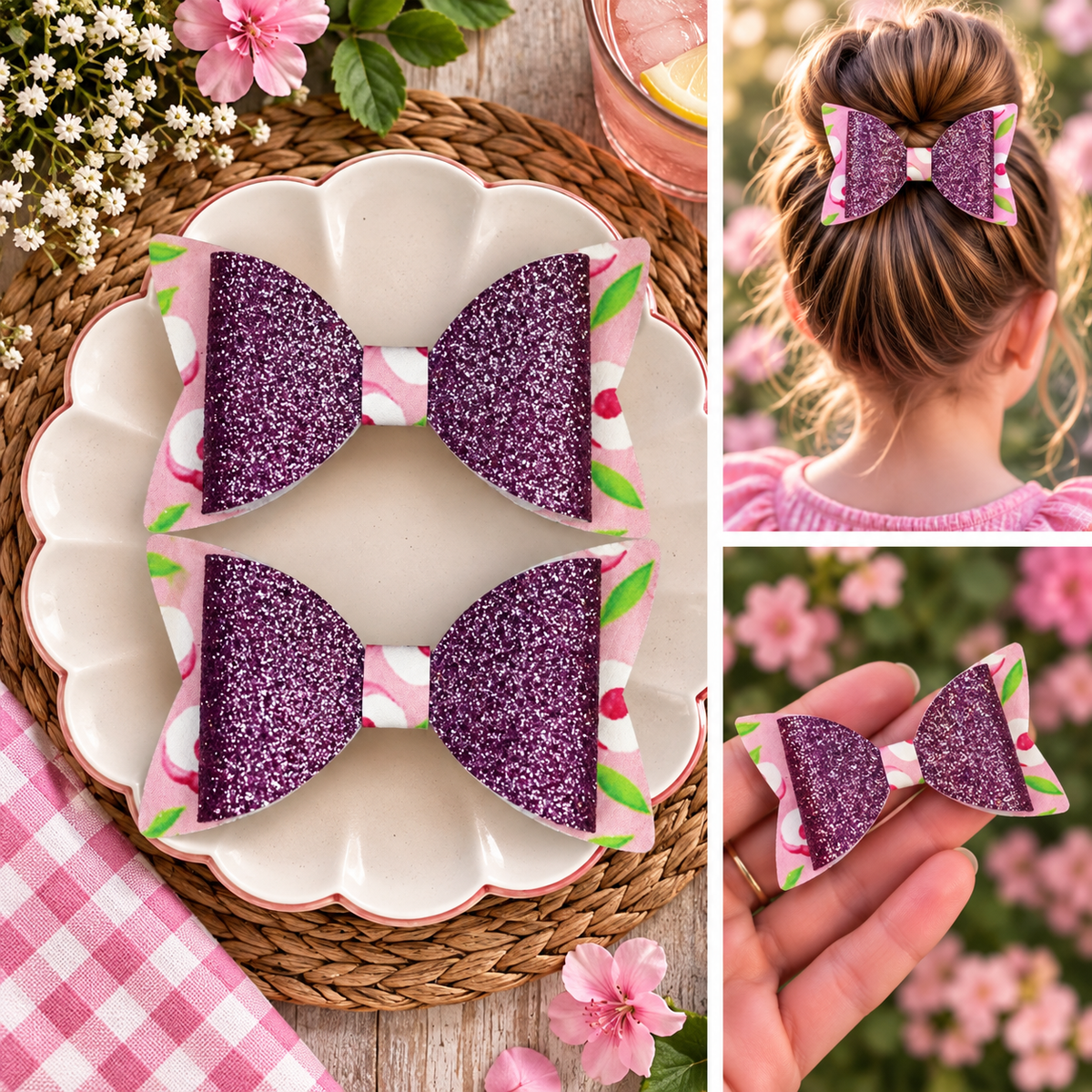 Summer Hair Bows