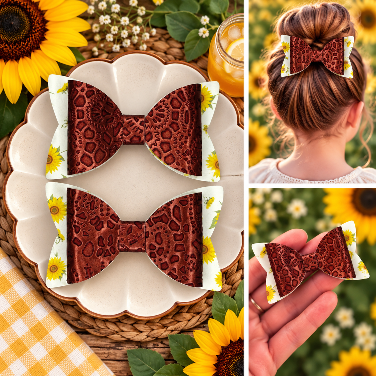 Summer Hair Bows