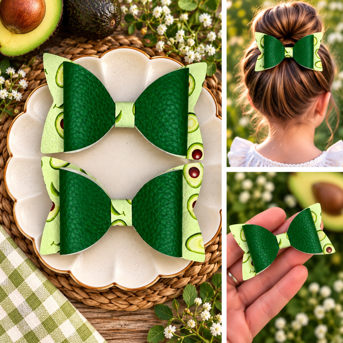 Summer Hair Bows