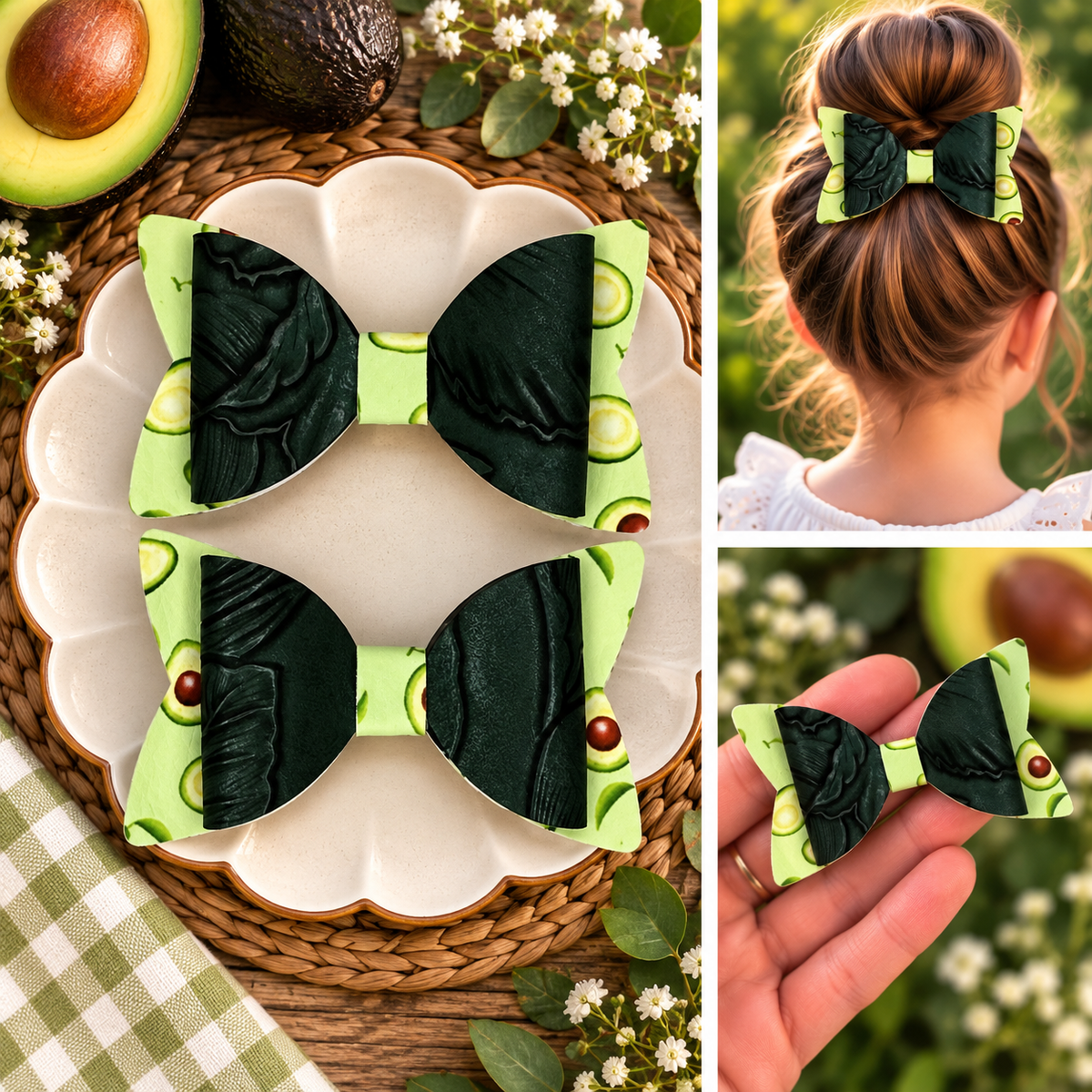 Summer Hair Bows