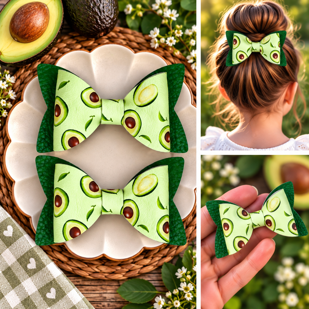 Summer Hair Bows
