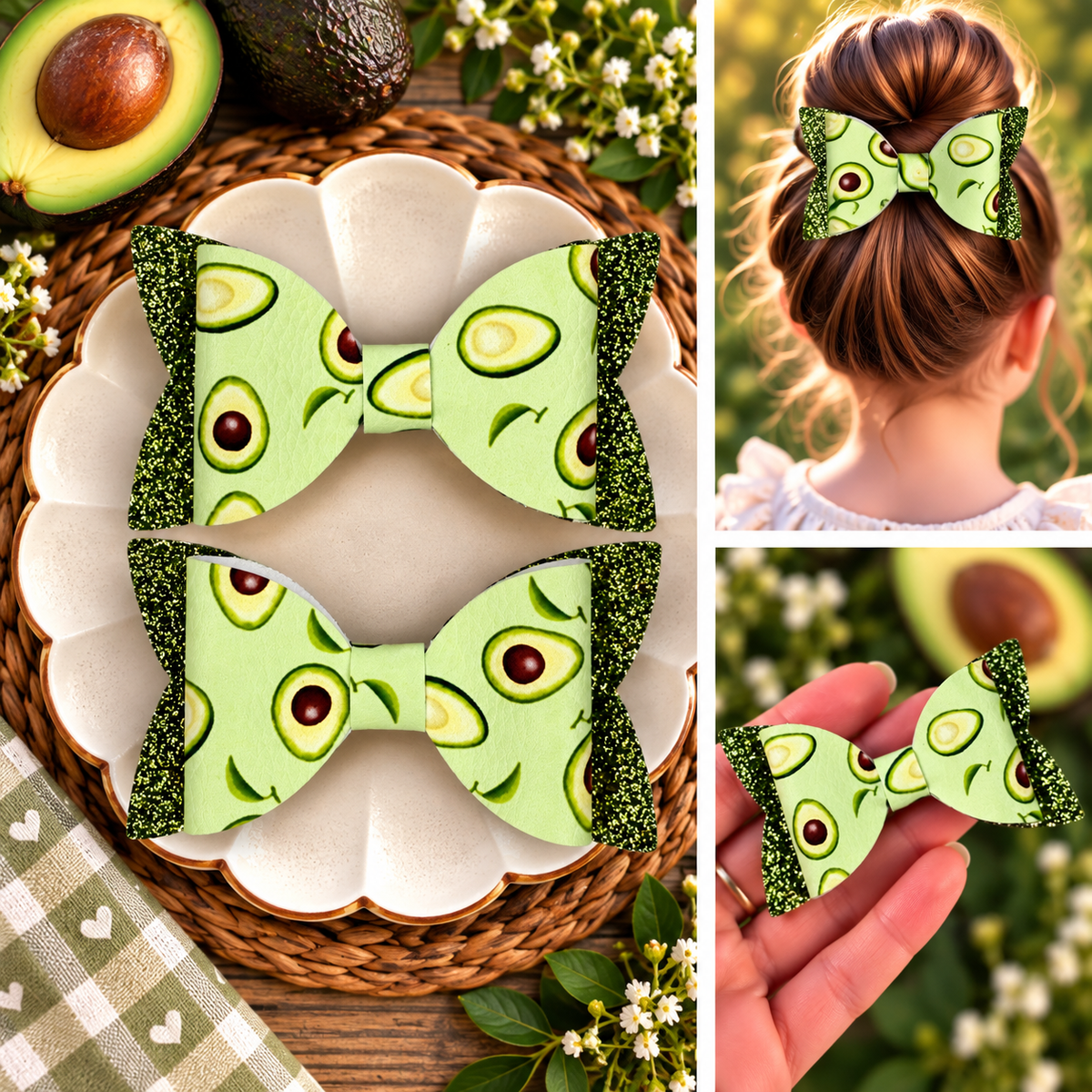 Summer Hair Bows
