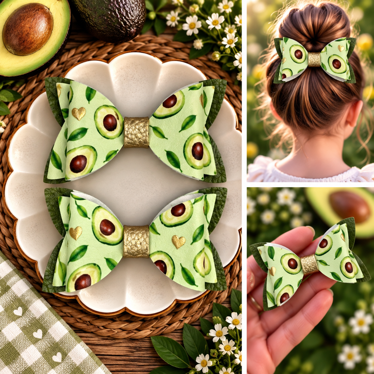 Summer Hair Bows