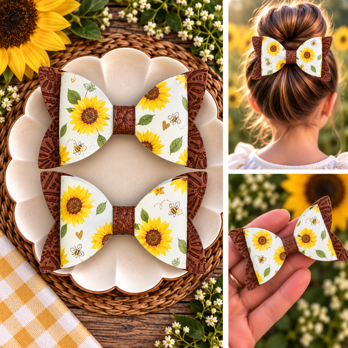 Summer Hair Bows
