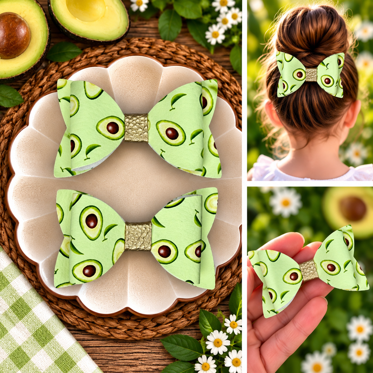 Summer Hair Bows