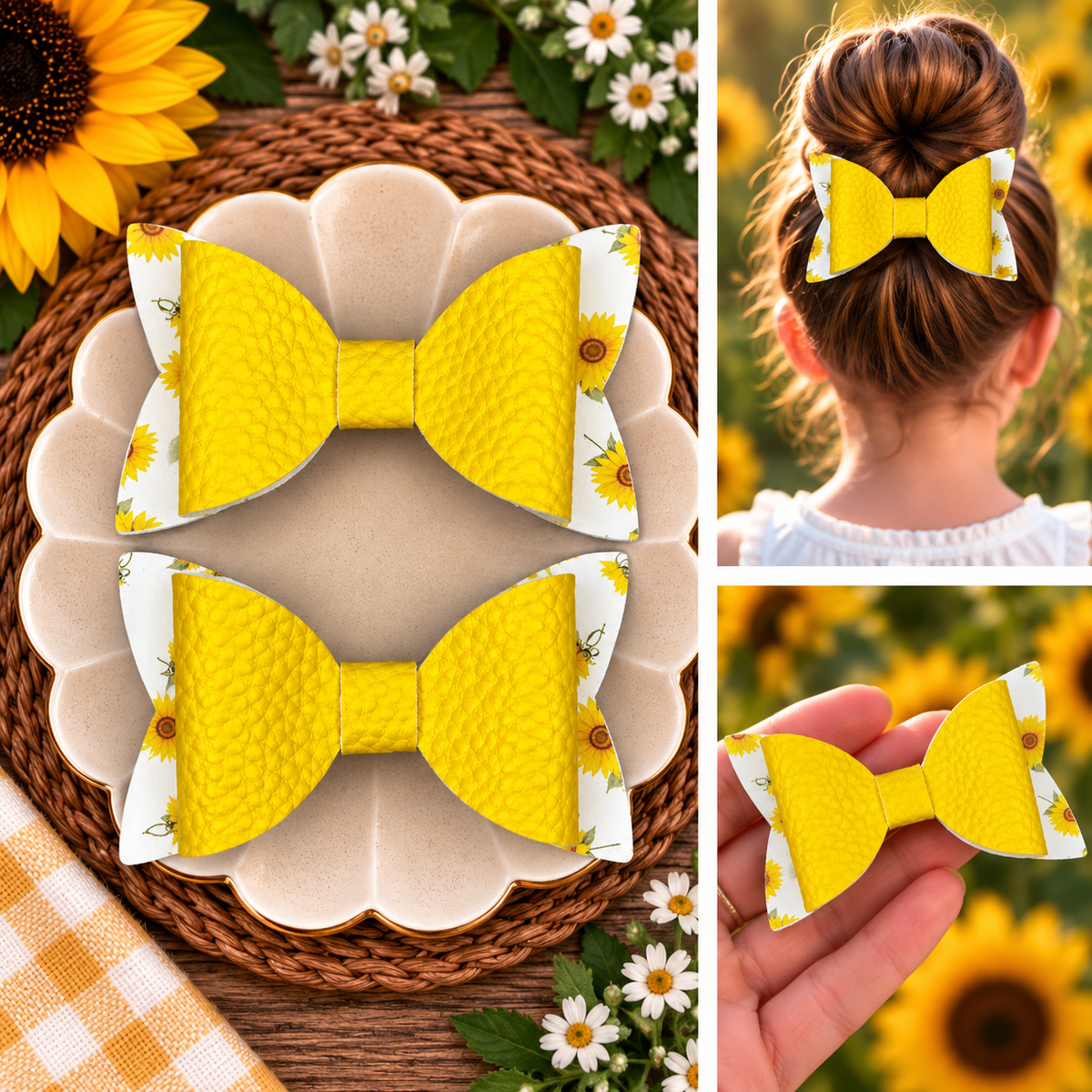 Summer Hair Bows
