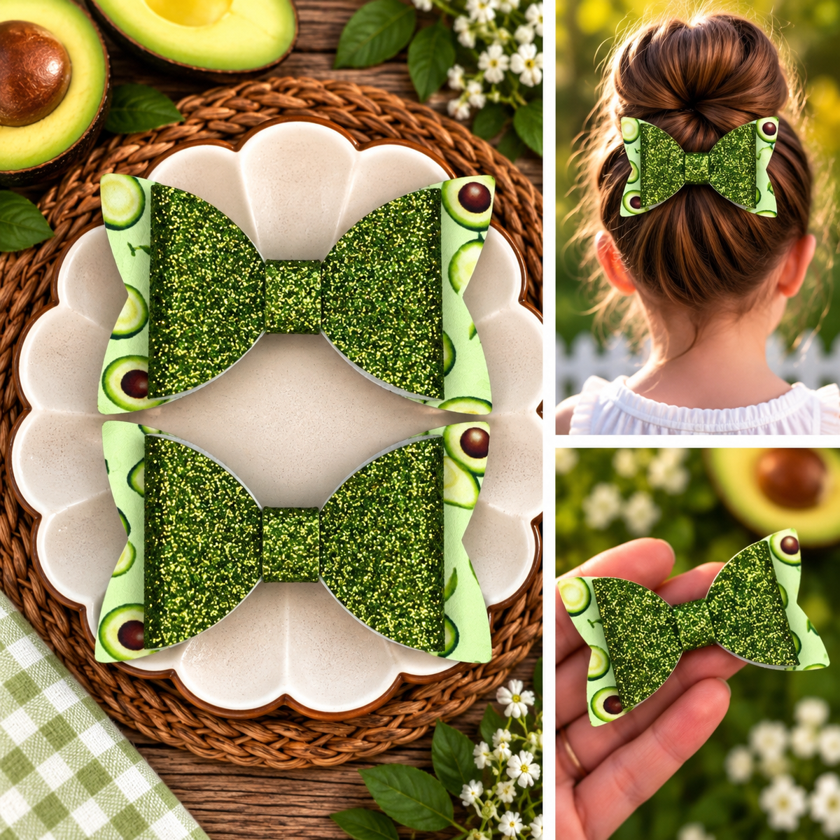 Summer Hair Bows