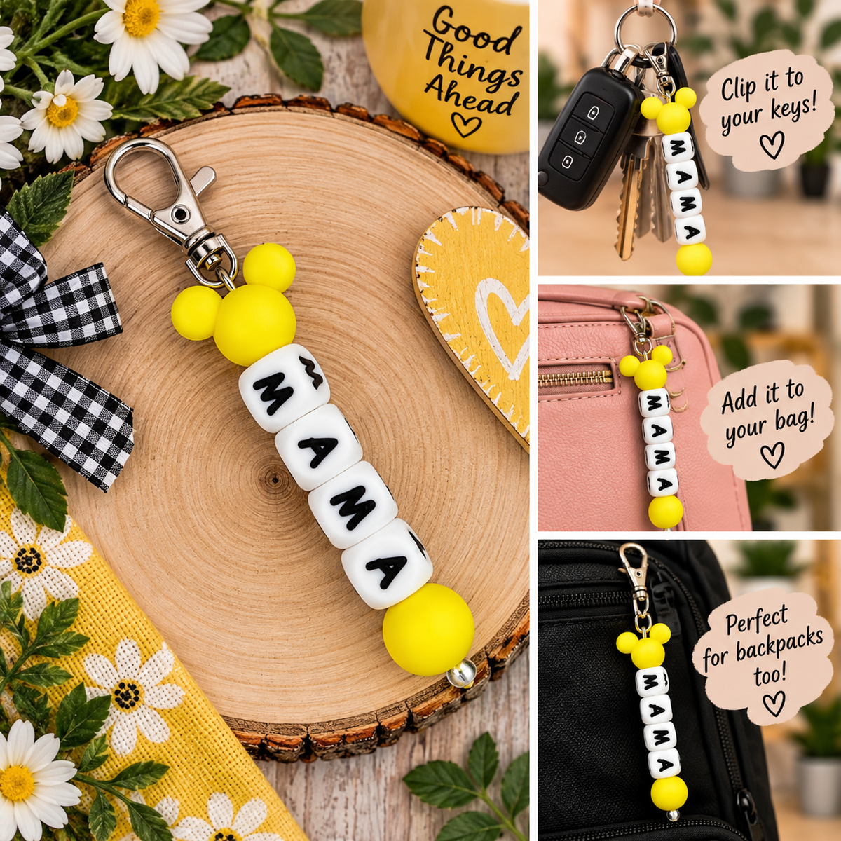 "Mama" Keychains