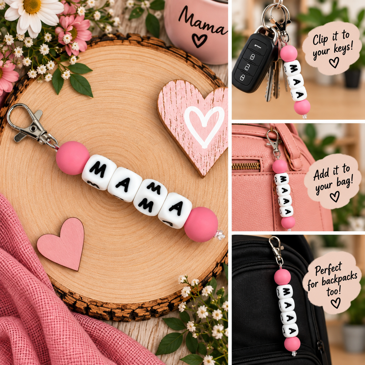 "Mama" Keychains