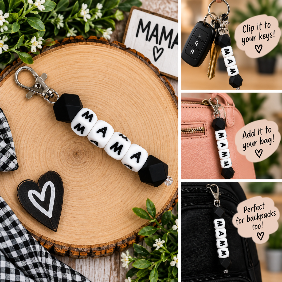 "Mama" Keychains