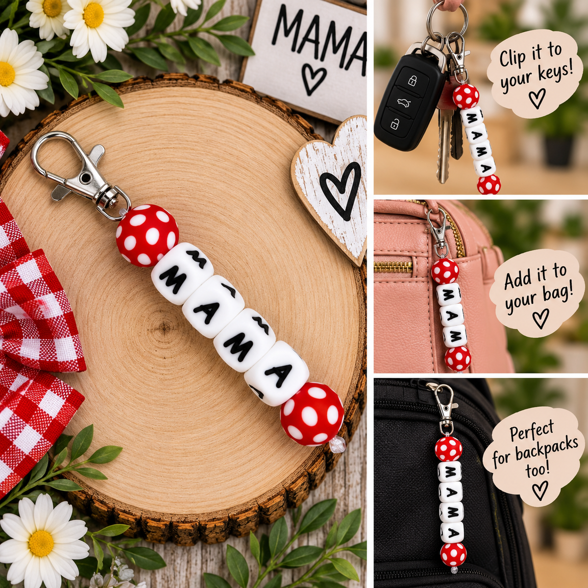 "Mama" Keychains
