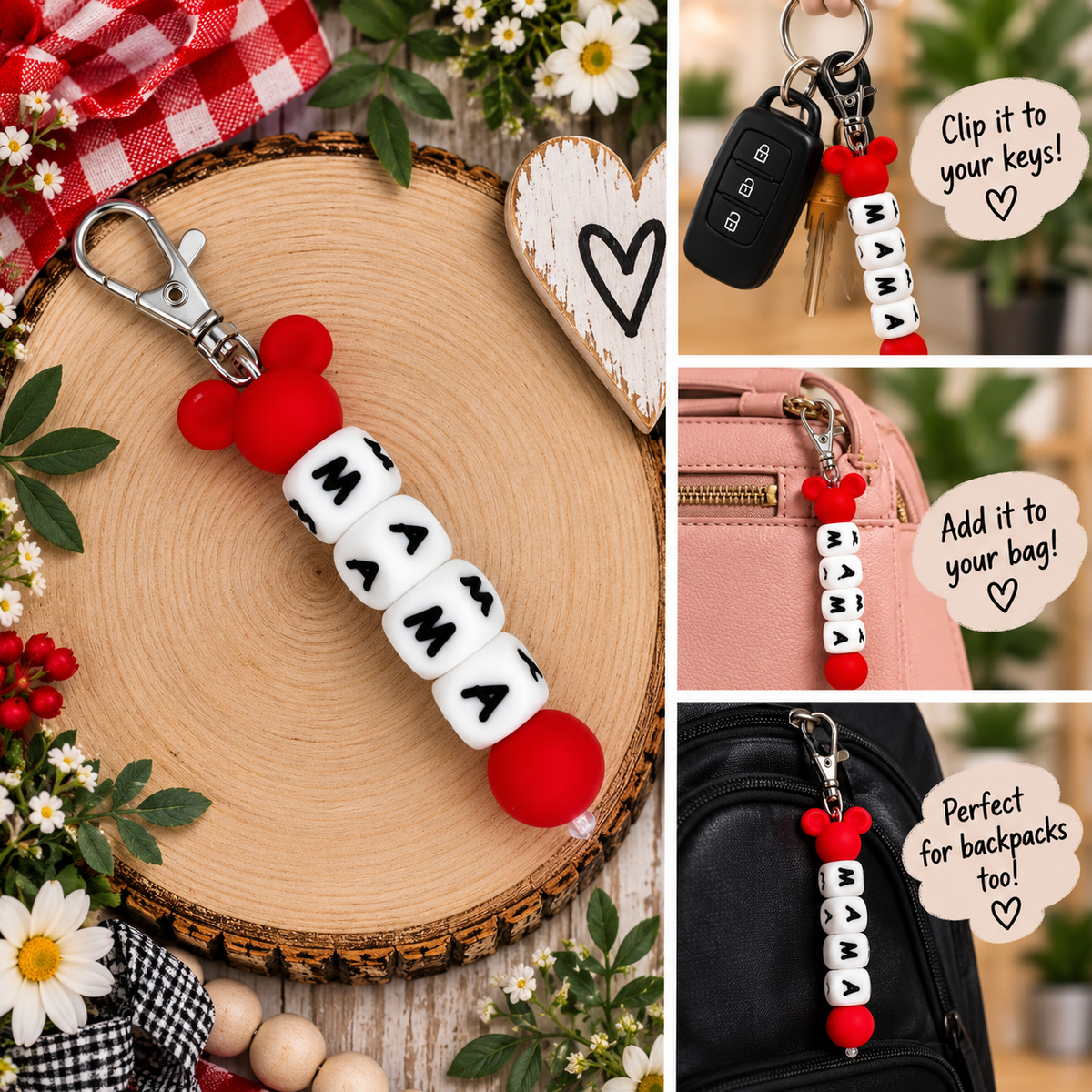 "Mama" Keychains