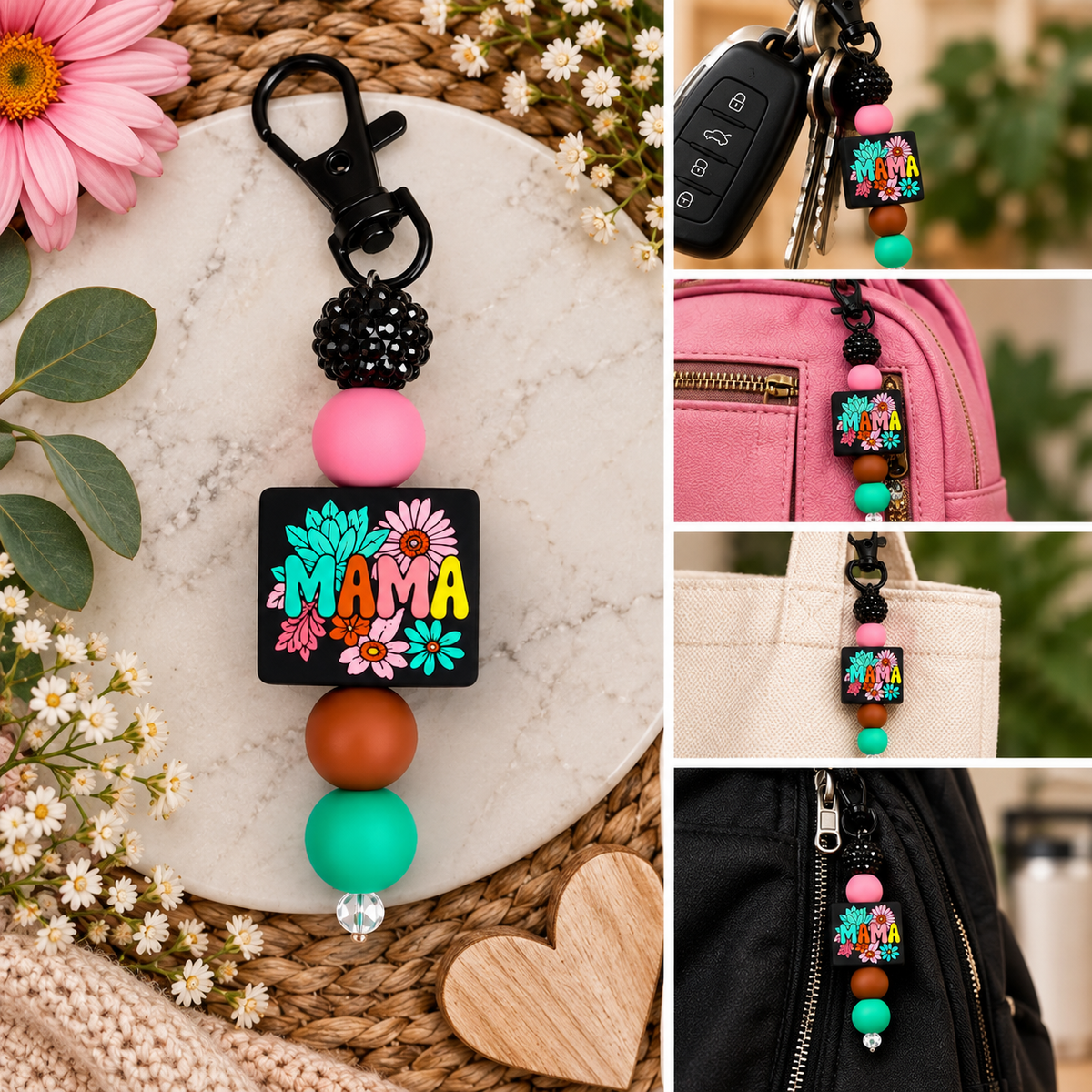 "Mama" Keychains