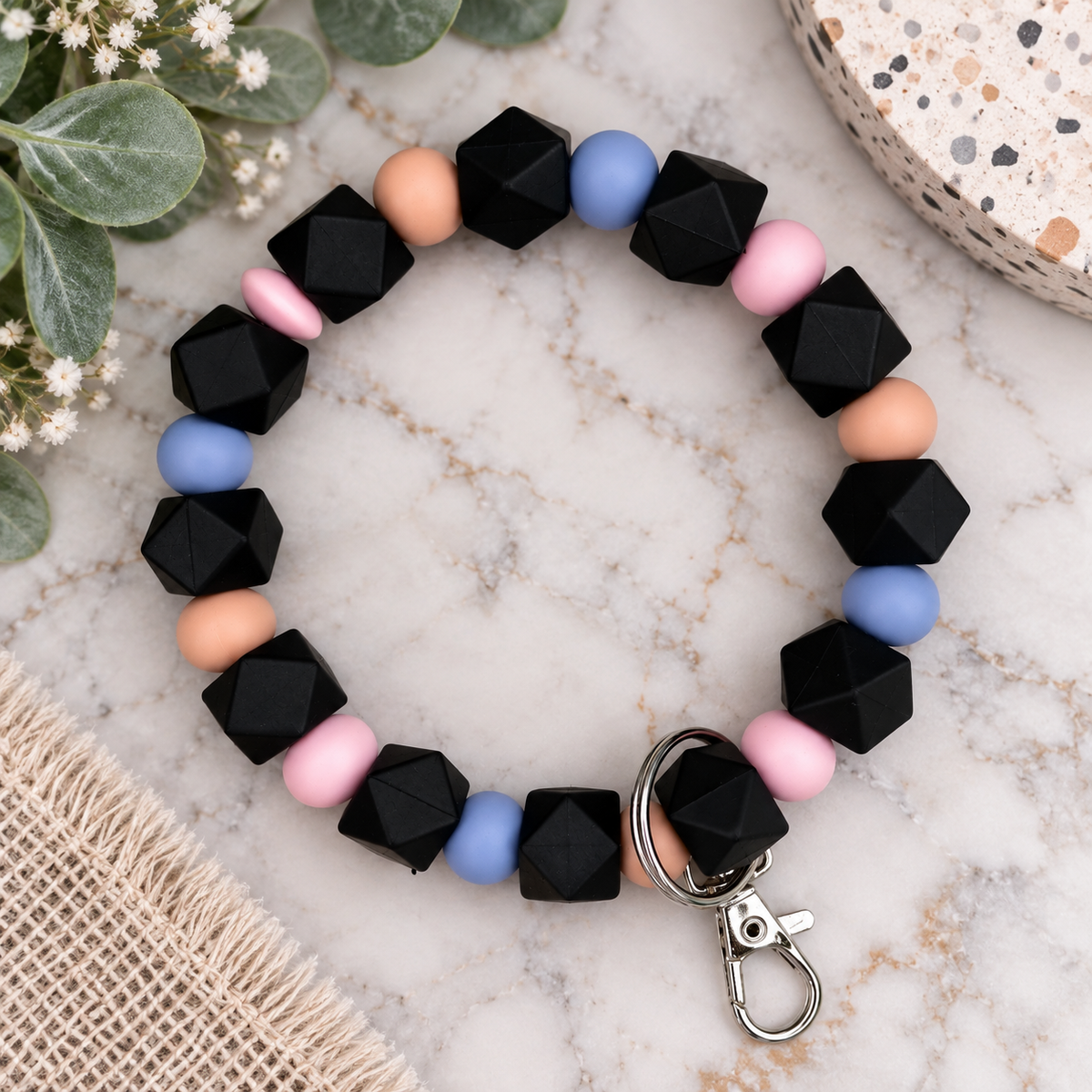 Silicone Bead Wristlets (no tassels)