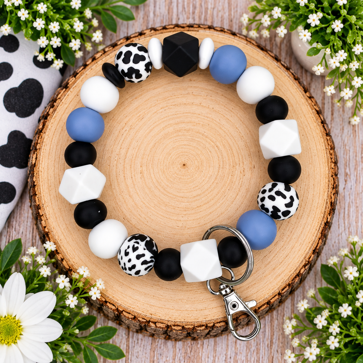 Silicone Bead Wristlets (no tassels)