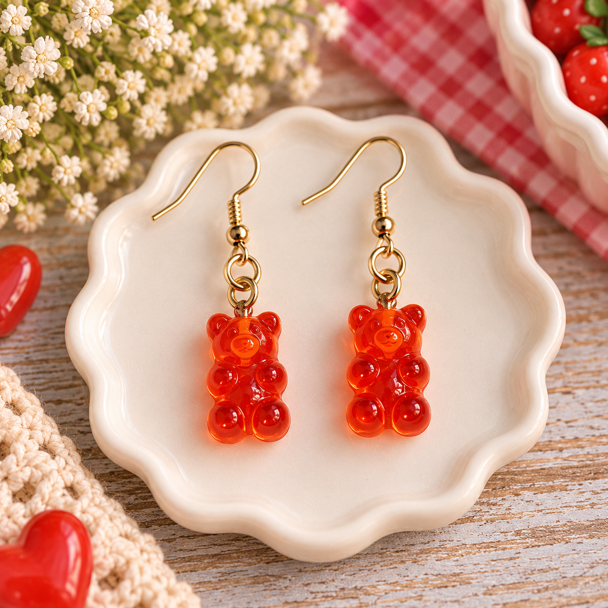Gummy Bear Earrings