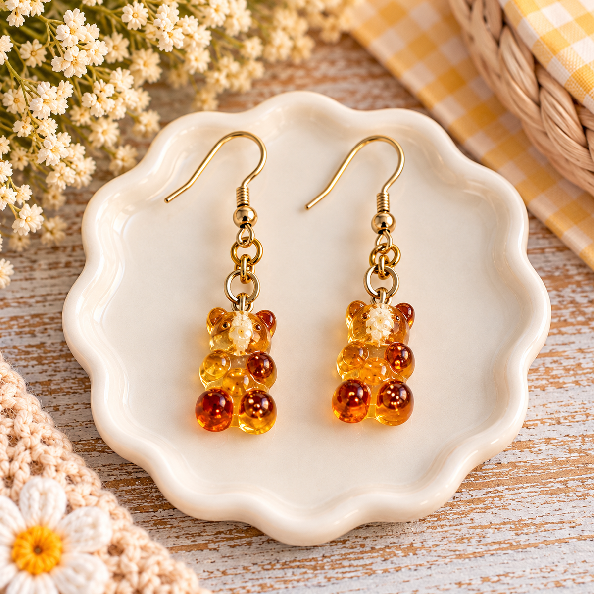 Gummy Bear Earrings