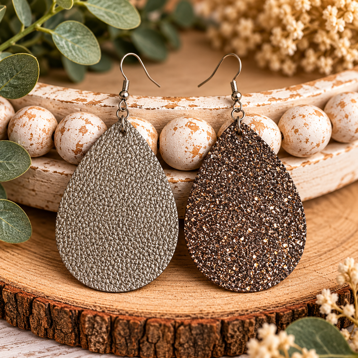 Double sided Earrings