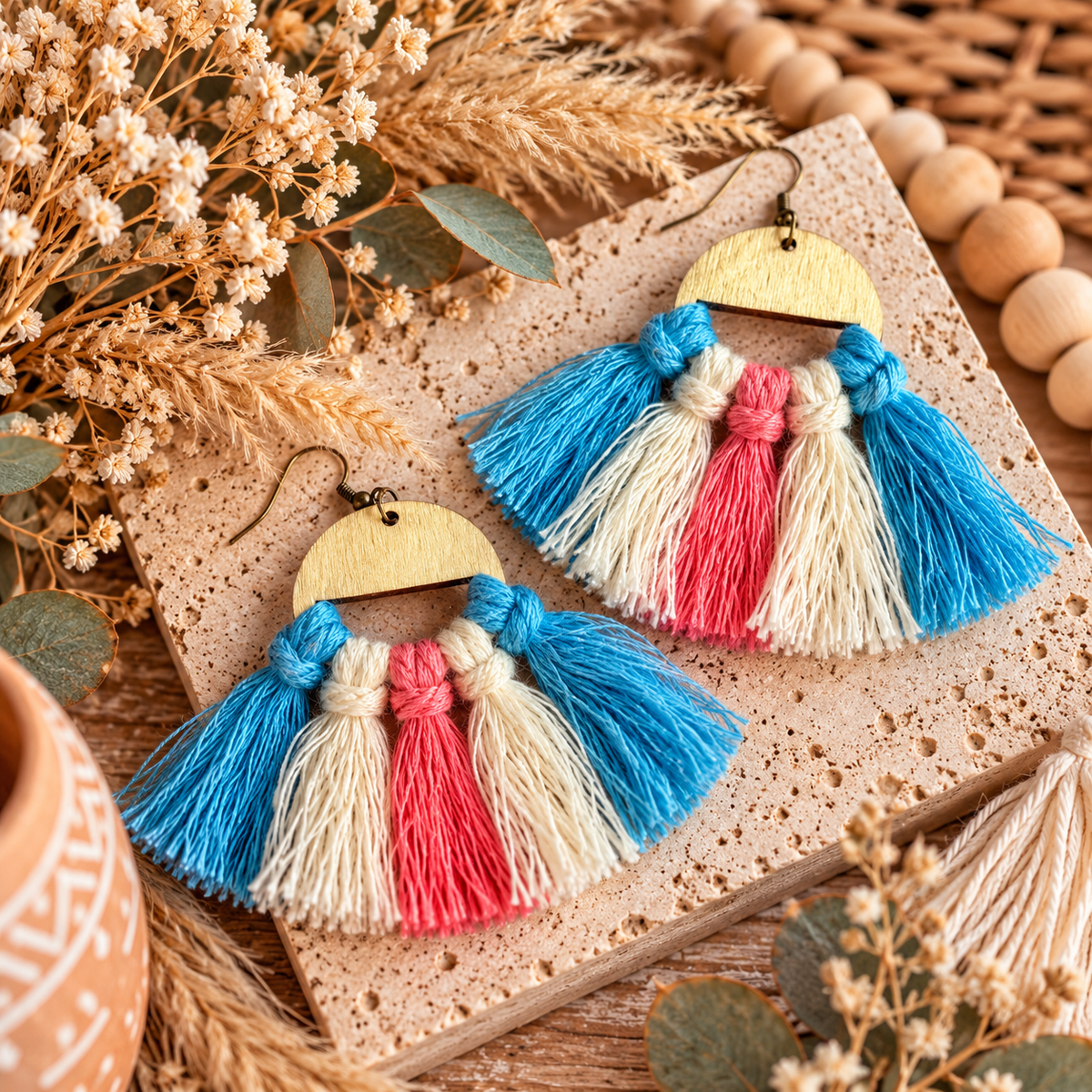 Macramé Earrings