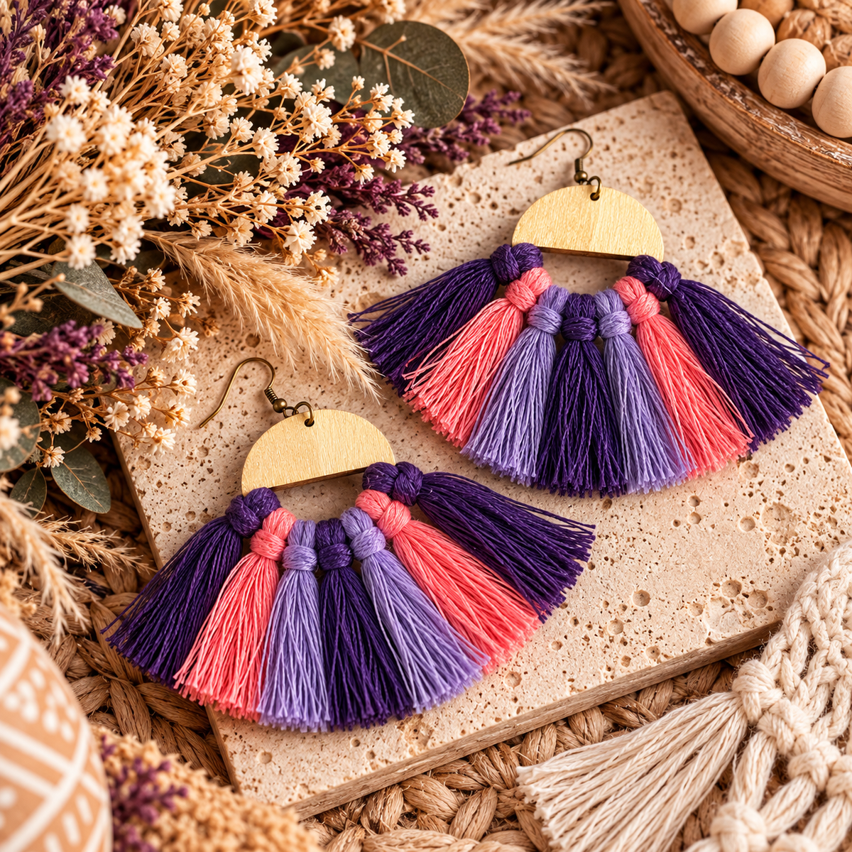 Macramé Earrings
