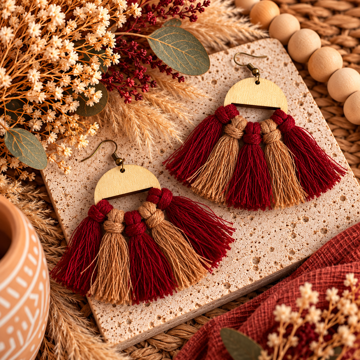 Macramé Earrings