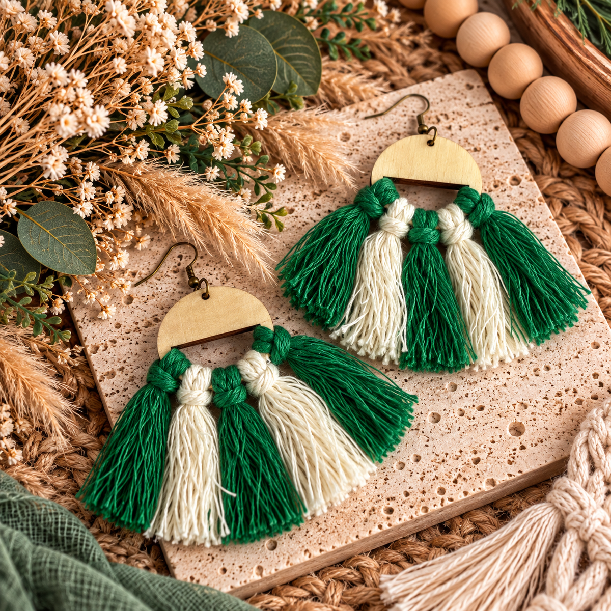 Macramé Earrings