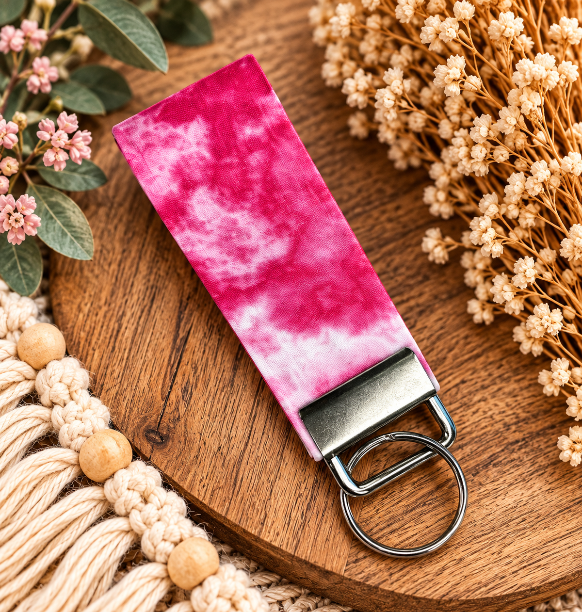 Faux Leather Key Fob Key Chains