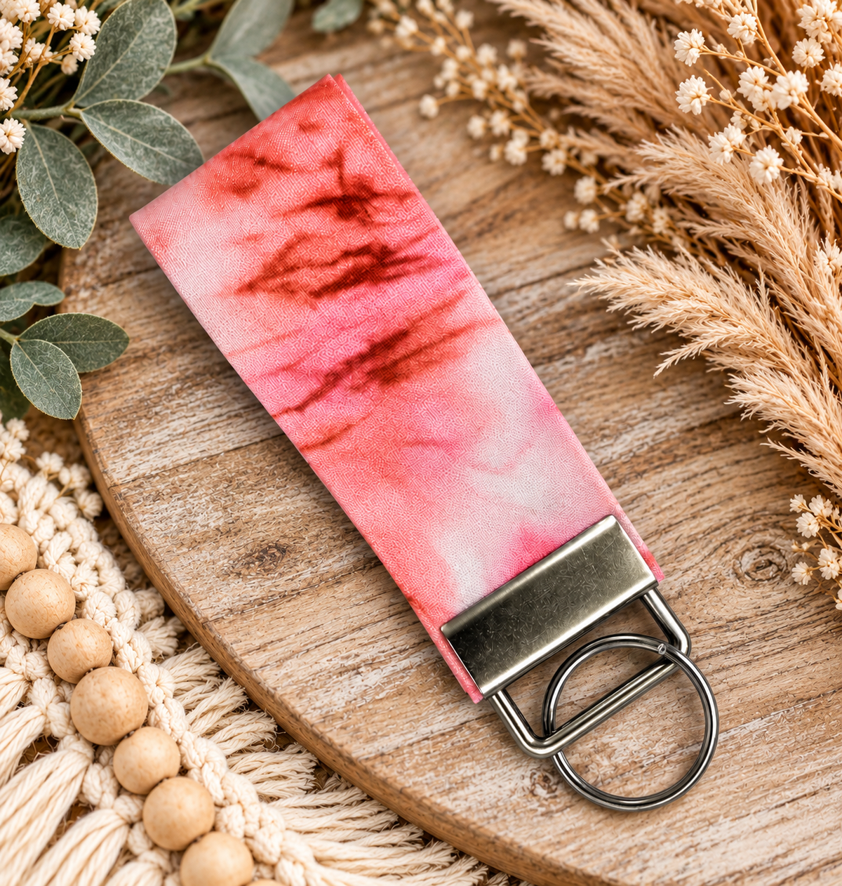 Faux Leather Key Fob Key Chains