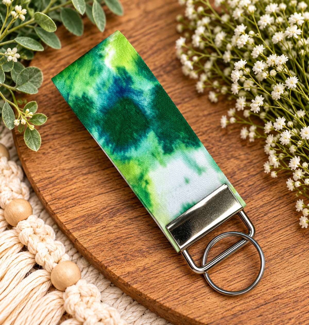 Faux Leather Key Fob Key Chains