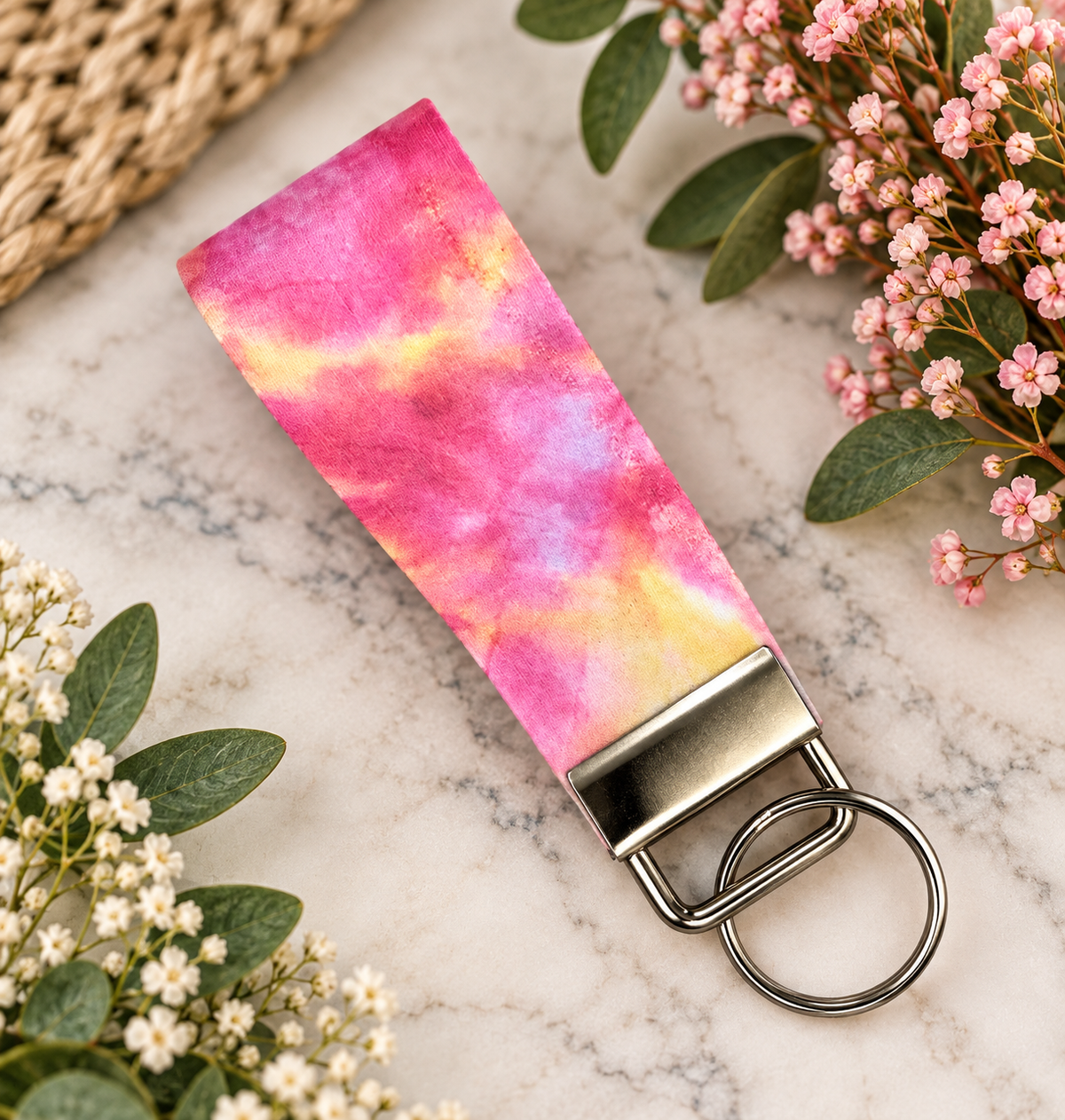 Faux Leather Key Fob Key Chains