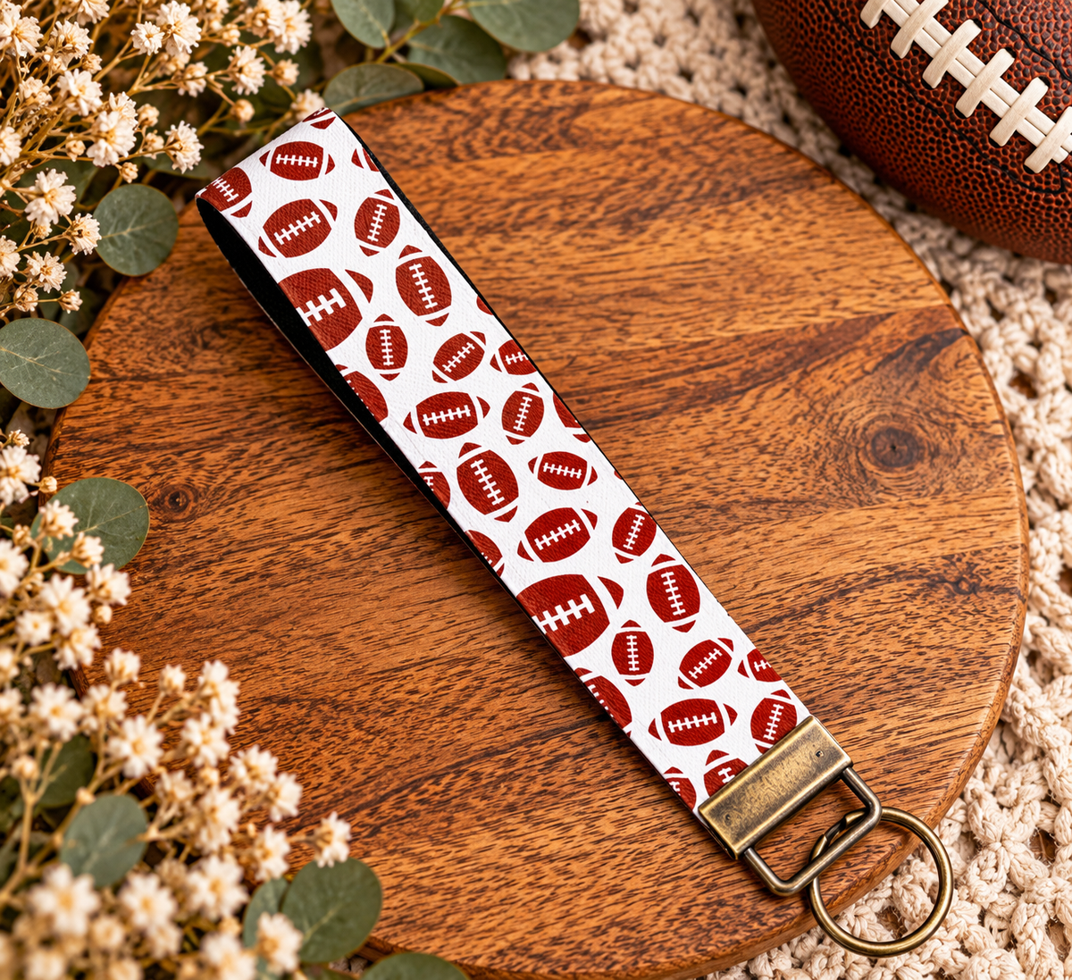 Faux Leather Wristlets