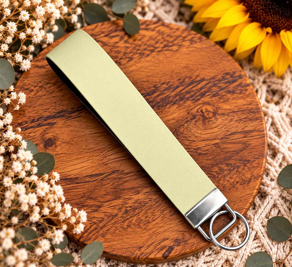 Faux Leather Wristlets