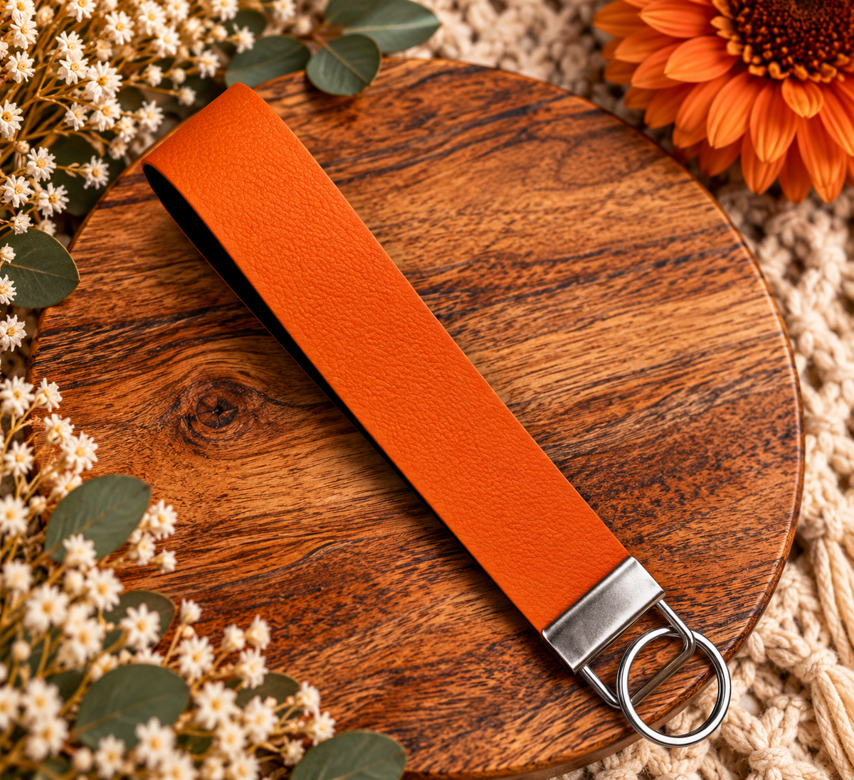 Faux Leather Wristlets