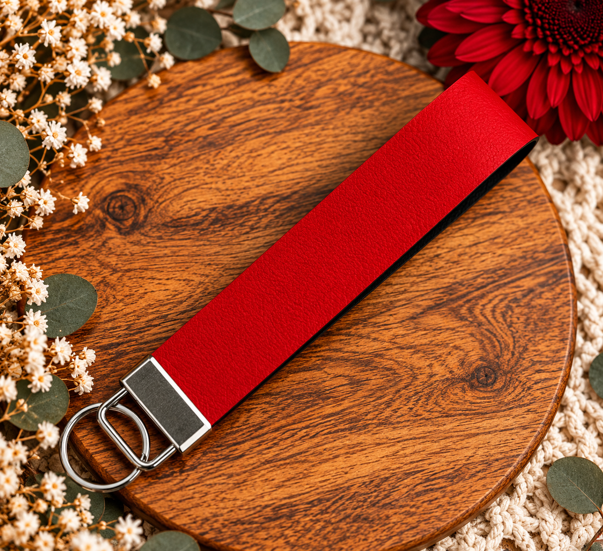 Faux Leather Wristlets