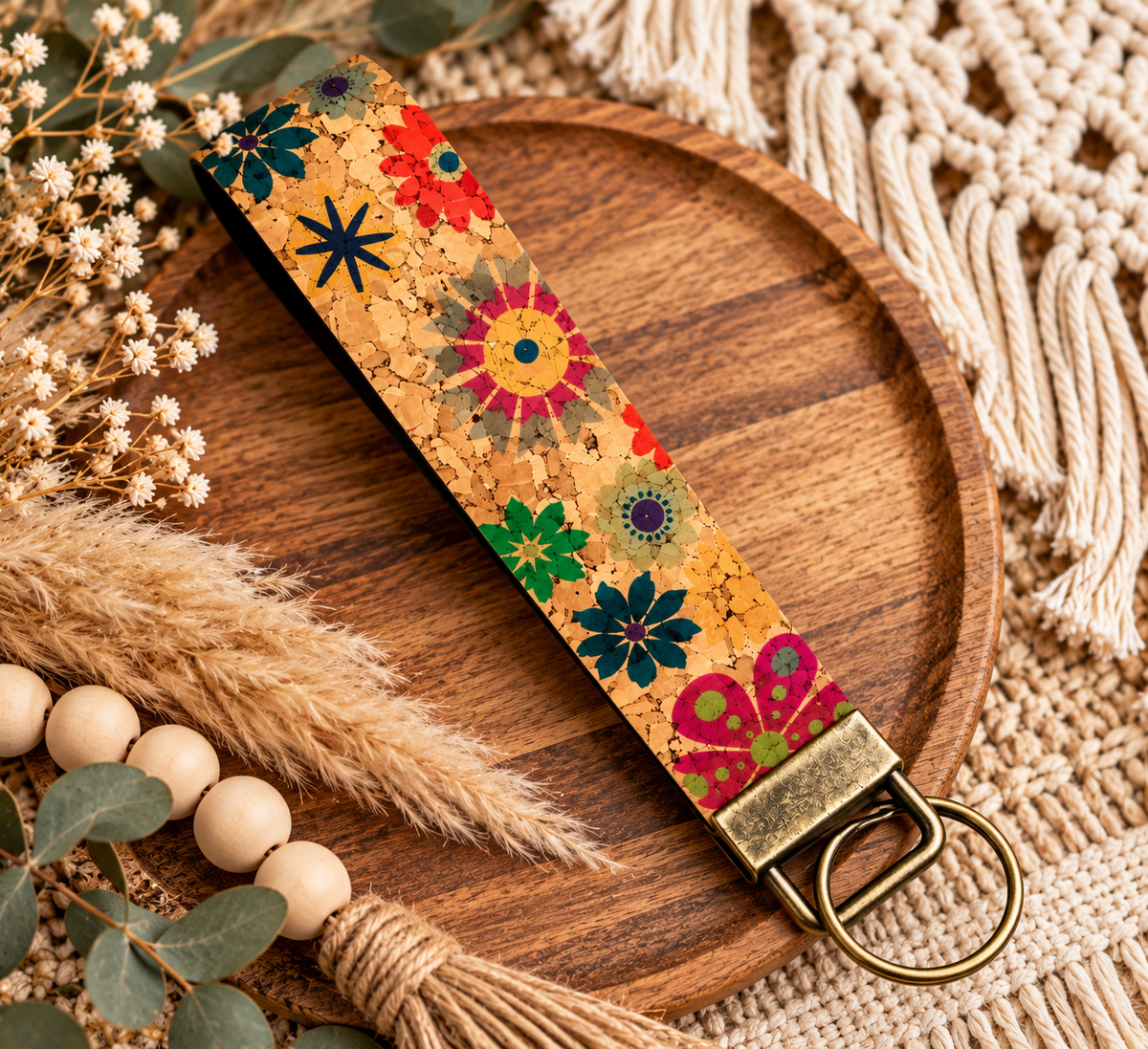 Faux Leather Wristlets