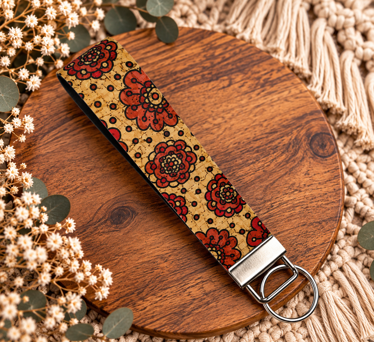 Faux Leather Wristlets
