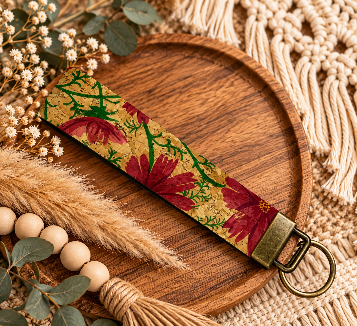 Faux Leather Wristlets