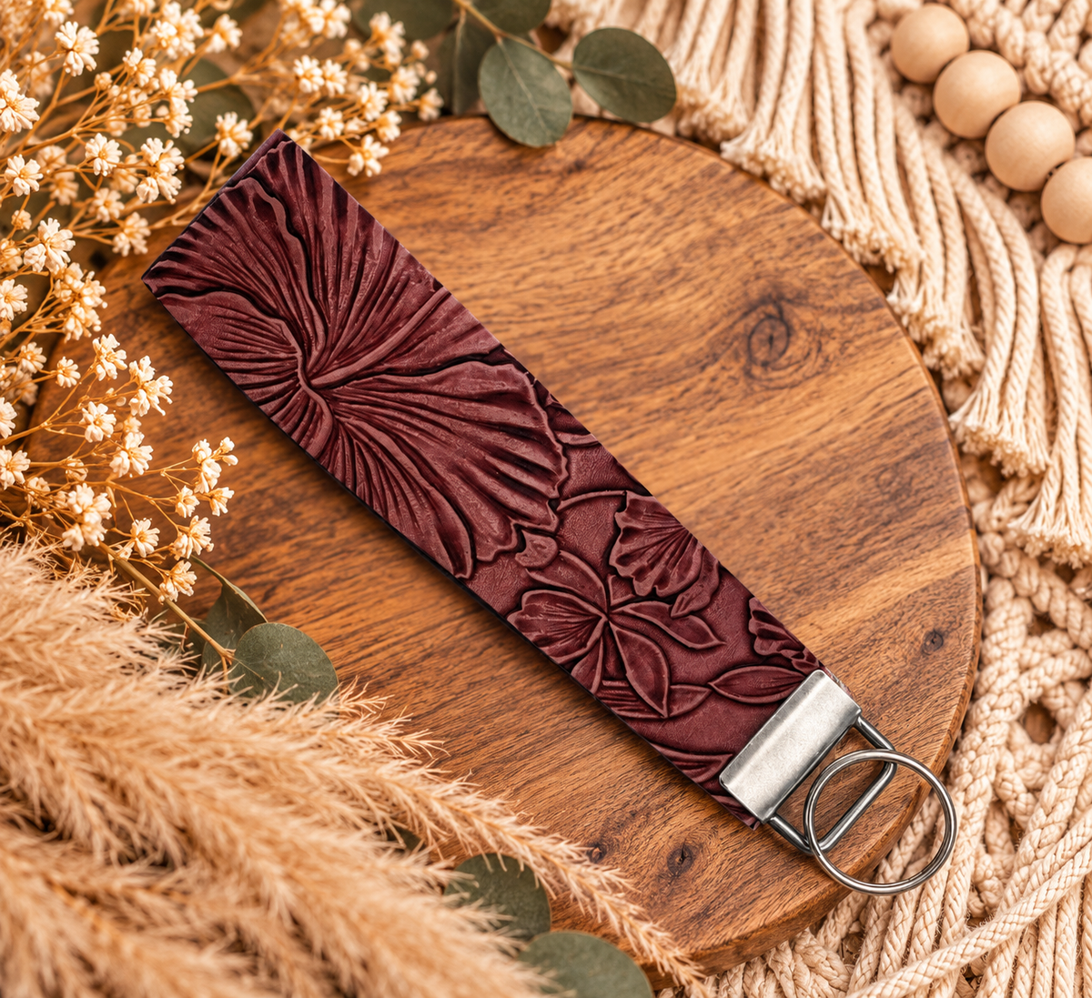 Faux Leather Wristlets