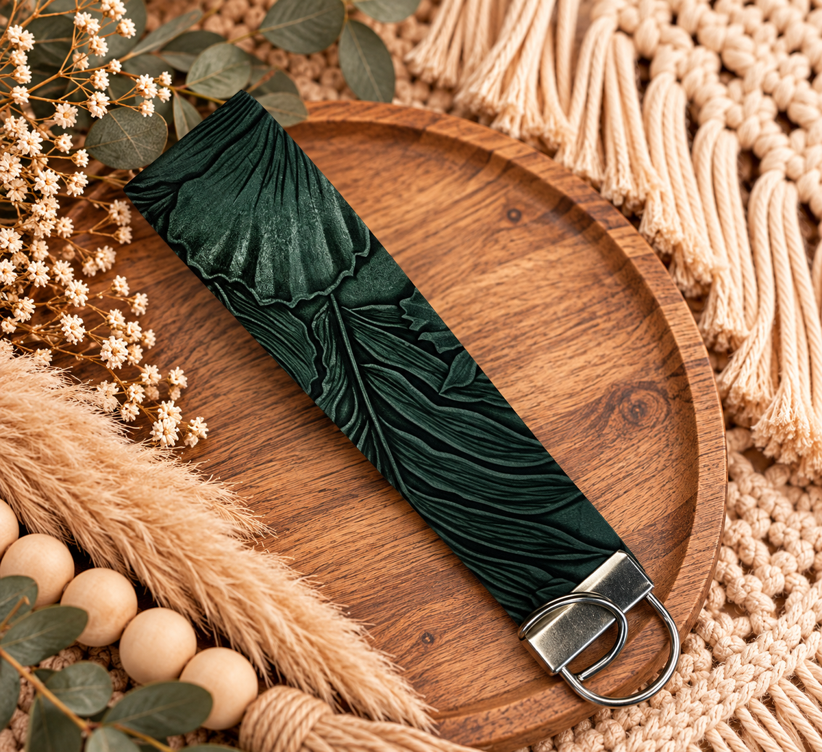 Faux Leather Wristlets