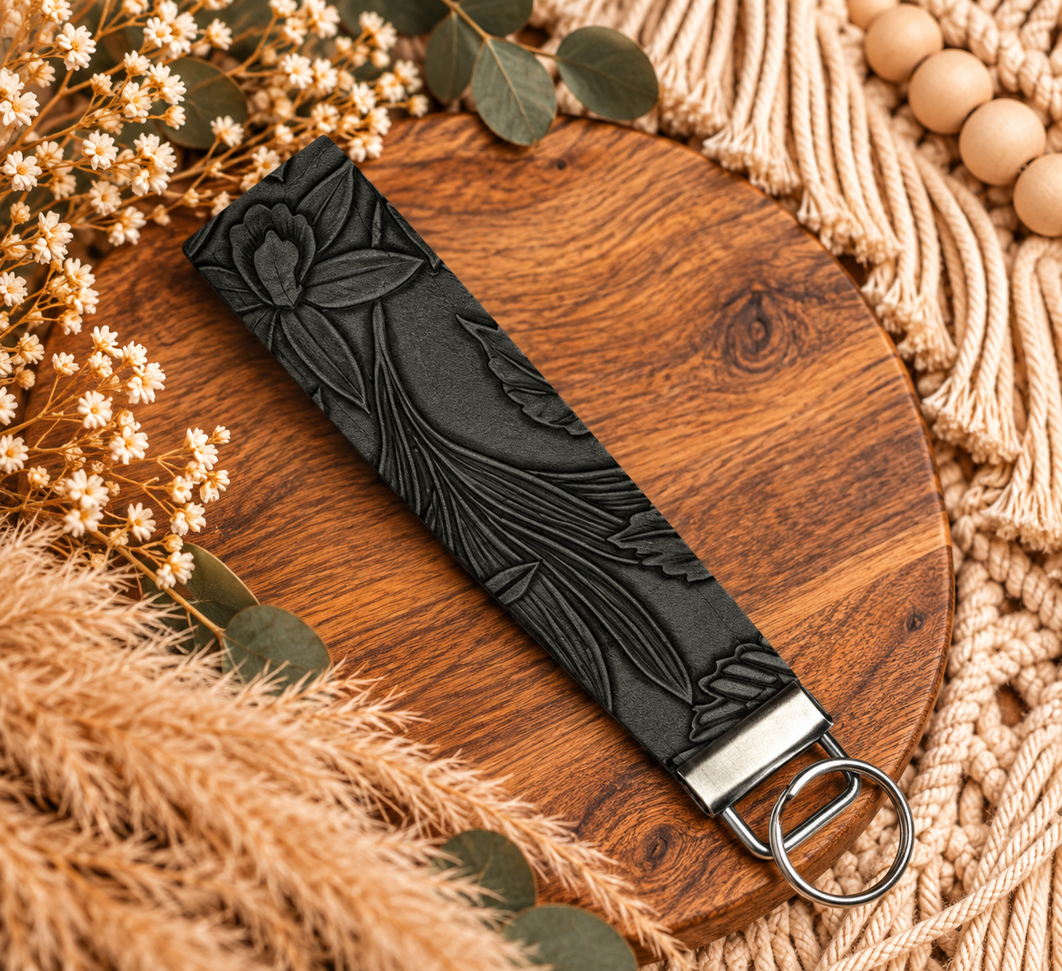 Faux Leather Wristlets